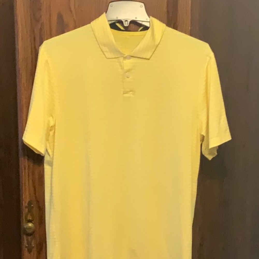 Nike Tiger Woods Dri Fit polo Yellow